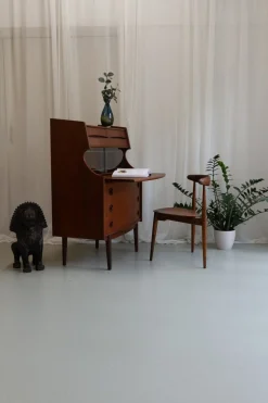 Moderner skandinavischer Sekretär aus Teak von Gunnar Falsig, 1960er