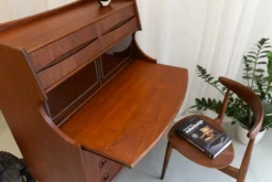Moderner skandinavischer Sekretär aus Teak von Gunnar Falsig, 1960er