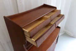Moderner skandinavischer Sekretär aus Teak von Gunnar Falsig, 1960er
