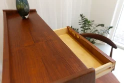 Moderner skandinavischer Sekretär aus Teak von Gunnar Falsig, 1960er