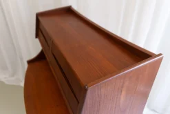 Moderner skandinavischer Sekretär aus Teak von Gunnar Falsig, 1960er