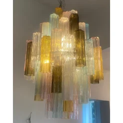 Moderner Tronco Murano Glas Sputnik Kronleuchter von Simoeng