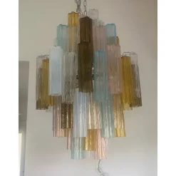 Moderner Tronco Murano Glas Sputnik Kronleuchter von Simoeng