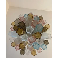 Moderner Tronco Murano Glas Sputnik Kronleuchter von Simoeng
