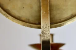 Moderne schwedische Mid-Century Wandleuchten aus Messing von Ahrneberg, 2er Set