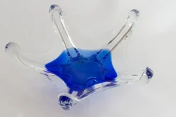 Moderne skandinavische Glasschale, 1950er