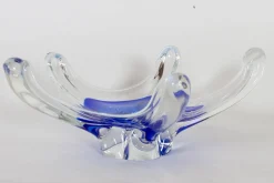 Moderne skandinavische Glasschale, 1950er
