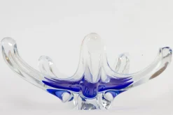 Moderne skandinavische Glasschale, 1950er