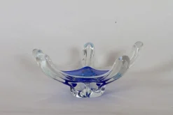 Moderne skandinavische Glasschale, 1950er