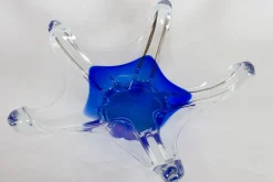 Moderne skandinavische Glasschale, 1950er