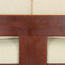 Modernes Mid-Century Bastiano 3-Sitzer Sofa aus Nussholz & Bouclé von Afra & Tobia Scarpa für Gavina, Italien, 1966
