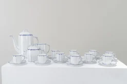 Modernes spanisches Kaffeeservice für 10 Personen, 13