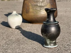 Moderne Studio Keramikvase von Ulli Wittich-Großkurth, Jena, 1960er