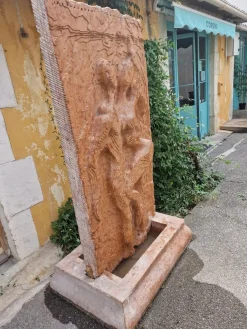 Modernistischer Vintage Brunnen aus Marmor, 1970er