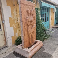 Modernistischer Vintage Brunnen aus Marmor, 1970er