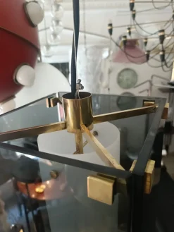 Mod.2211 Kronleuchter von Max Ingrand für Fontana Arte, Italy, 1960er