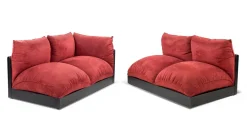 Modulare Down Sofas von Carlo Bartoli für Rossi di Albizzate, 1973, 3er Set
