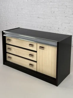 Modularer Frisiertisch mit Regalen und Spiegel, 1970er, 2er Set