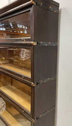 Modularer Union Bücherschrank von Heinrich Zeiss, 1890er, 6 . Set