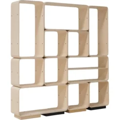 Modulares Bücherregal oder Raumteiler von Carlo De Carli für Fiarm, 1970er