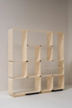 Modulares Bücherregal oder Raumteiler von Carlo De Carli für Fiarm, 1970er