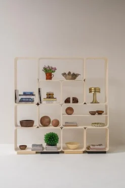 Modulares Bücherregal oder Raumteiler von Carlo De Carli für Fiarm, 1970er