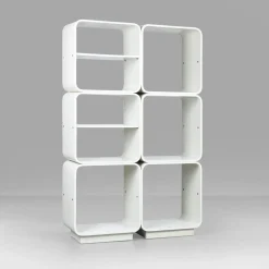 Modulares Bücherregal von Carlo De Carli für Fiam, 1970