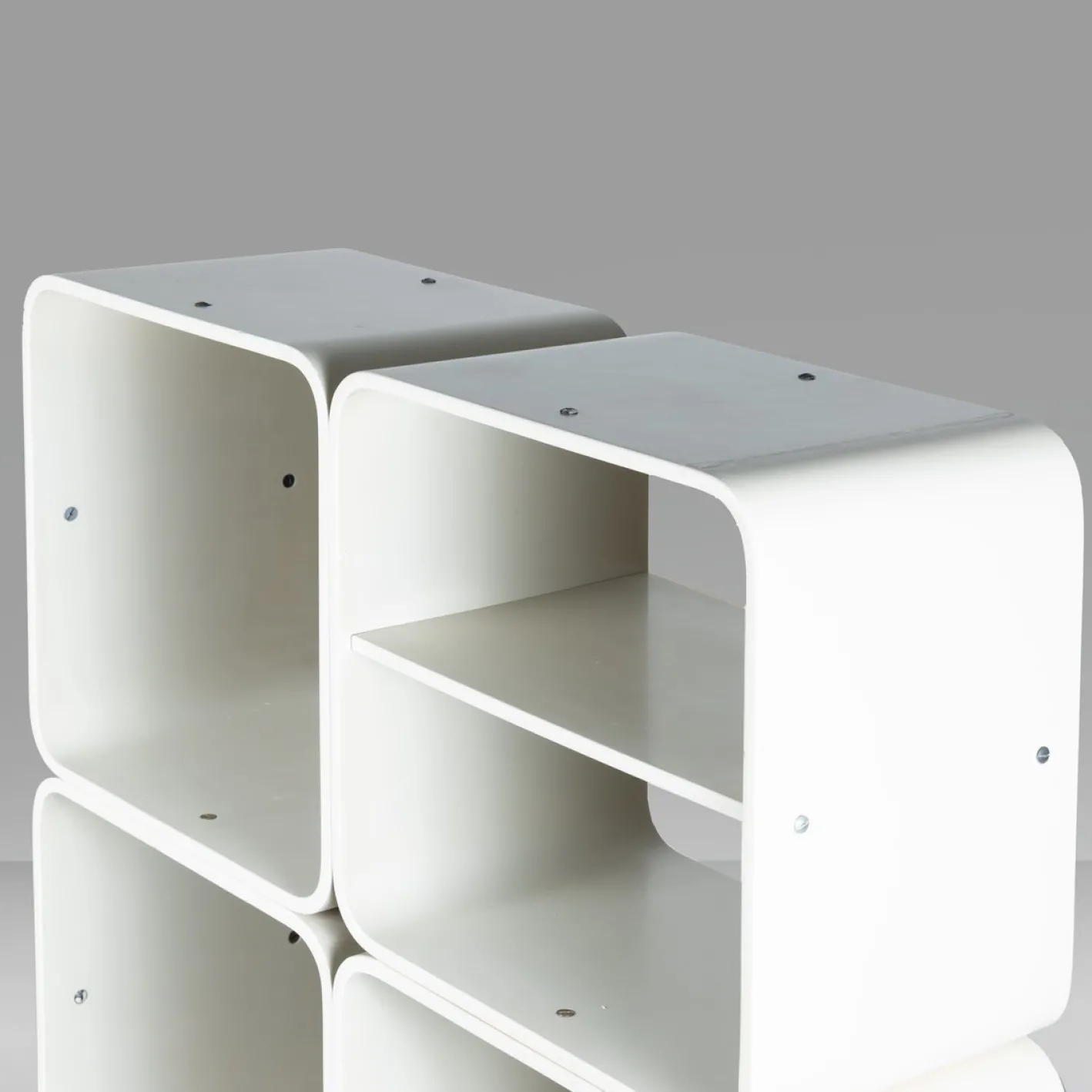 Modulares Bücherregal von Carlo De Carli für Fiam, 1970