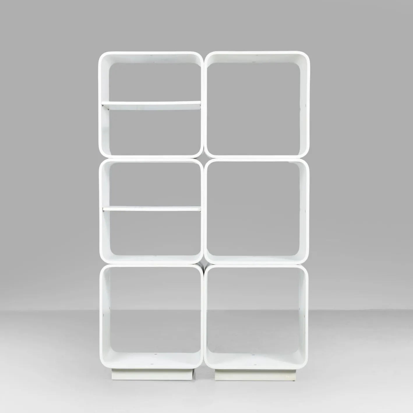 Modulares Bücherregal von Carlo De Carli für Fiam, 1970