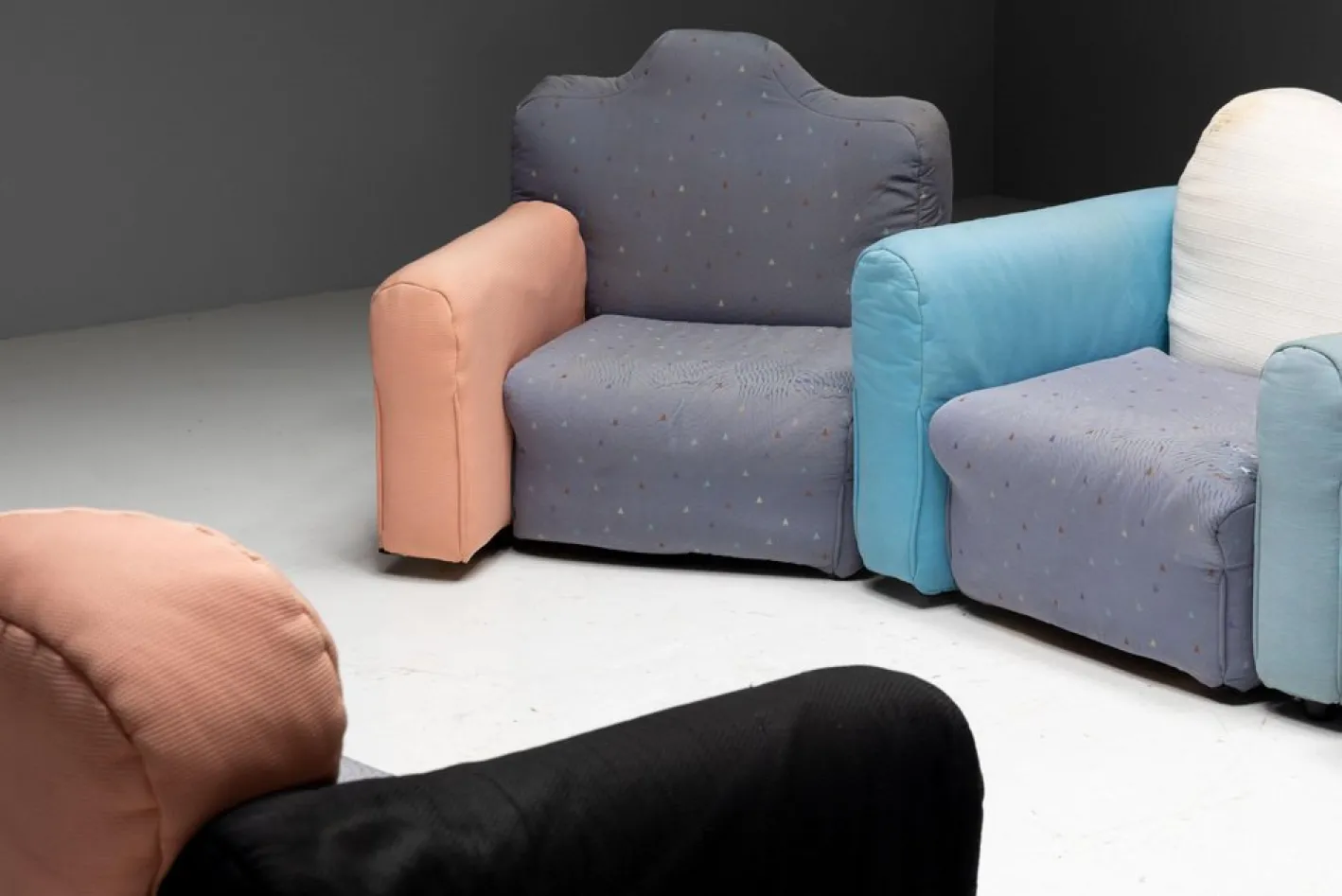 Modulares Cannaregio Sofa von Gaetano Pesce für Cassina, Italien, 1987, 6er Set