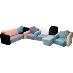 Modulares Cannaregio Sofa von Gaetano Pesce für Cassina, Italien, 1987, 6er Set
