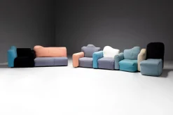 Modulares Cannaregio Sofa von Gaetano Pesce für Cassina, Italien, 1987, 6er Set