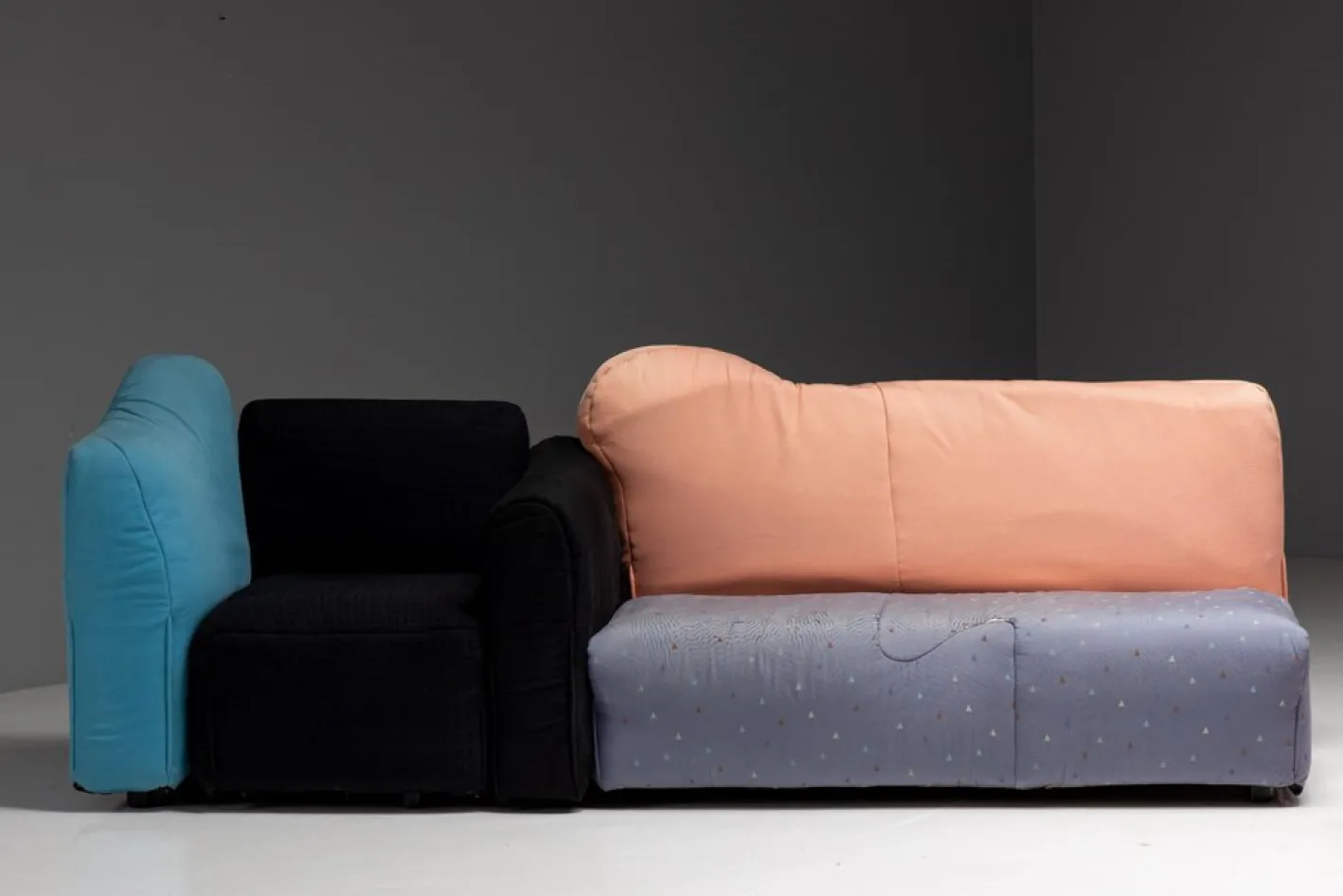 Modulares Cannaregio Sofa von Gaetano Pesce für Cassina, Italien, 1987, 6er Set