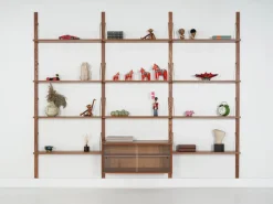 Modulares dänisches Regalsystem aus Teak, 1960er