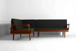 Modulares Ecksofa von Tove & Edvard Kindt-Larsen, 1960er, 2er Set