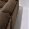 Modulares Fianda Sofa & Sessel aus Braunem Samt von Vico Magistretti für Cassina, 1970er, 4er Set