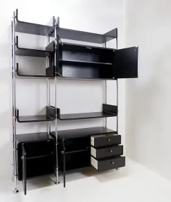 Modulares Indra Regalsystem von Omnia, Deutschland, 1970er