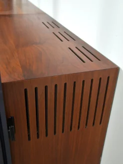 Modulares Mid-Century Omni Regalsystem aus Nussholz von George Nelson für Herman Miller, 1952