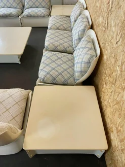 Modulares Mid-Century Space Age Sofa aus Glasfaser, 10er Set
