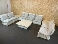 Modulares Mid-Century Space Age Sofa aus Glasfaser, 10er Set