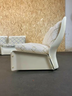 Modulares Mid-Century Space Age Sofa aus Glasfaser, 10er Set