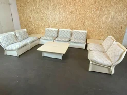 Modulares Mid-Century Space Age Sofa aus Glasfaser, 10er Set