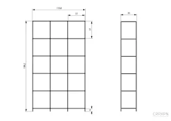 Modulares Regalsystem von CRP. XPN