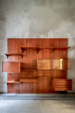 Modulares Sistema Reale Bücherregal von Poul Cadovius für Cado, 1960er