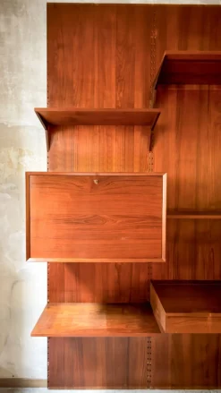 Modulares Sistema Reale Bücherregal von Poul Cadovius für Cado, 1960er