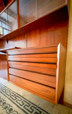 Modulares Sistema Reale Bücherregal von Poul Cadovius für Cado, 1960er