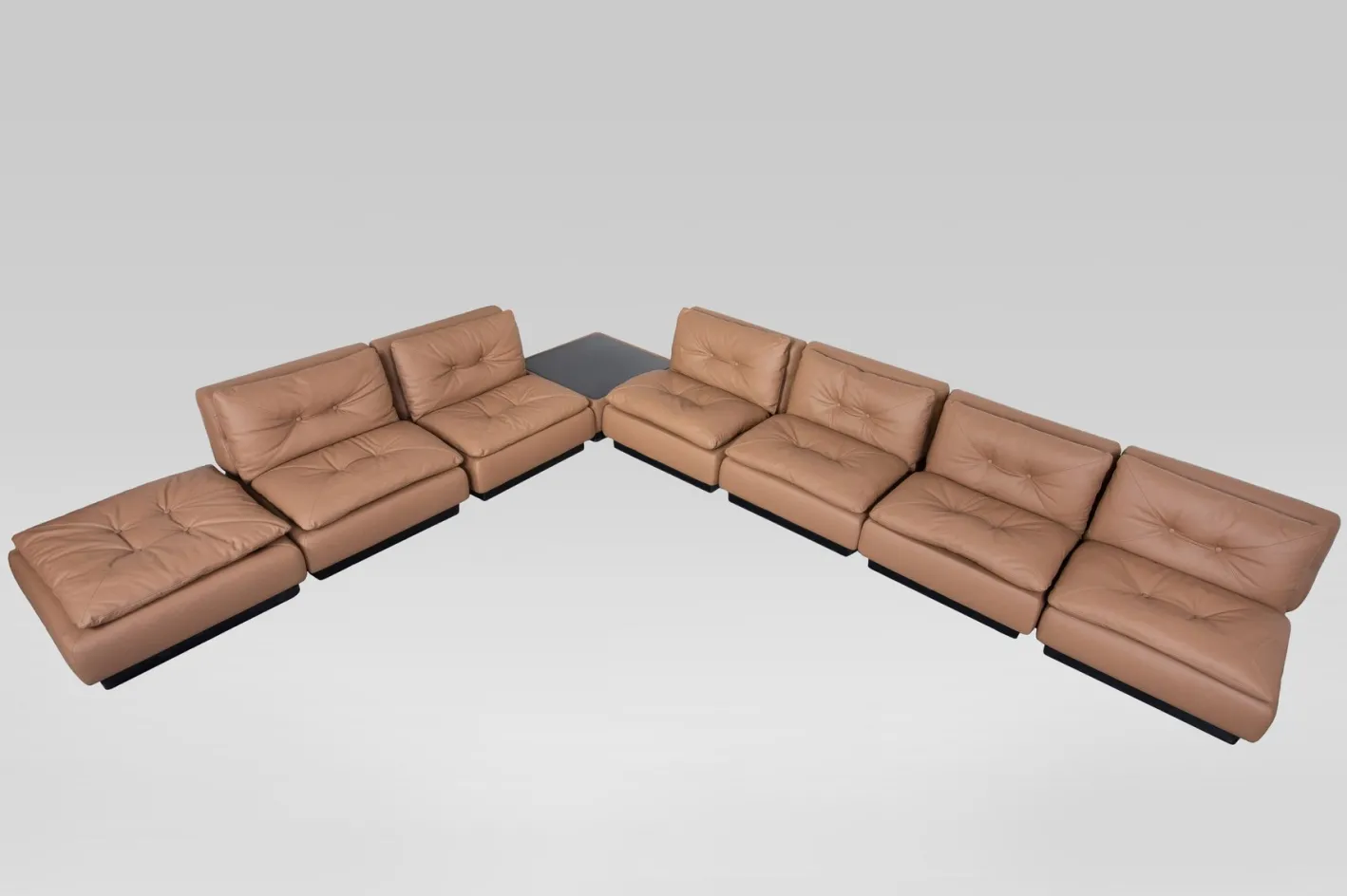 Modulares Sofa von Saporiti Italia, 1970er, 8er Set