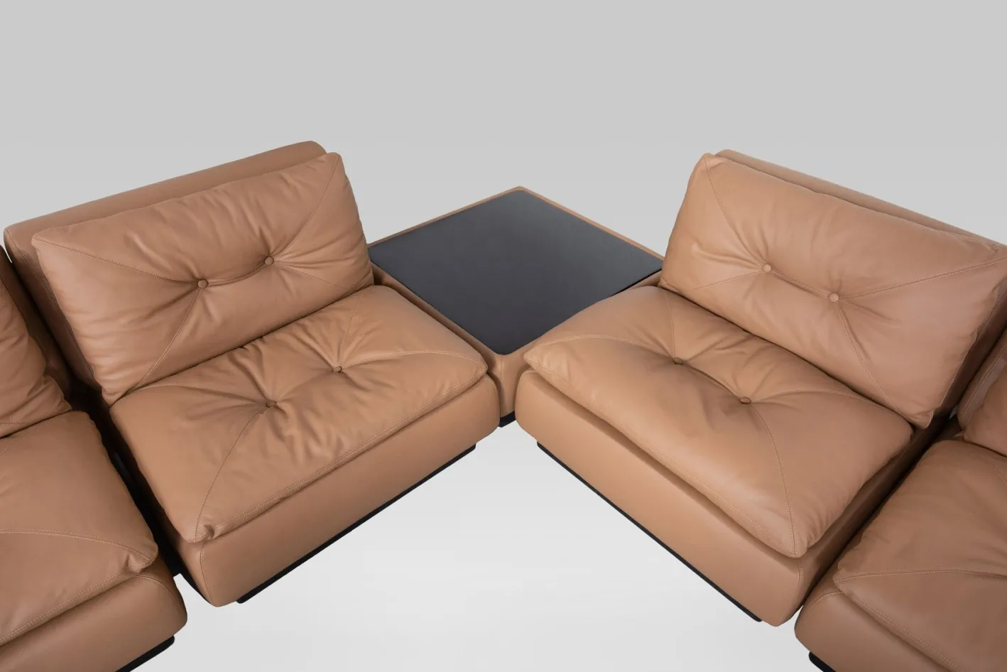Modulares Sofa von Saporiti Italia, 1970er, 8er Set