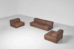 Modulares Sofa von Wittmann Atrium, Österreich, 1970er, 3er Set