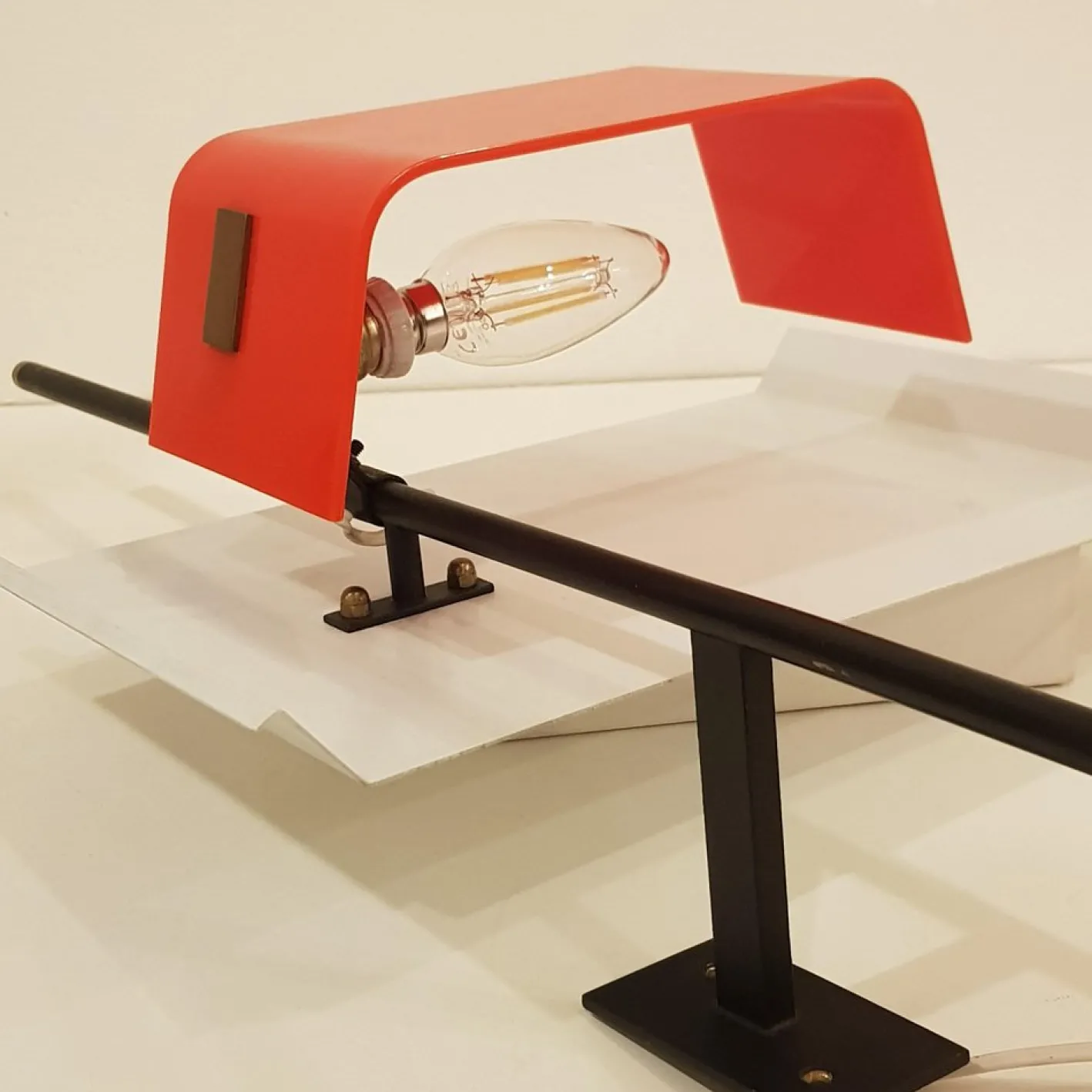 Mod. 2020 Wandlampen von Bruno Gatta für Stilnovo, 1955, 2er Set